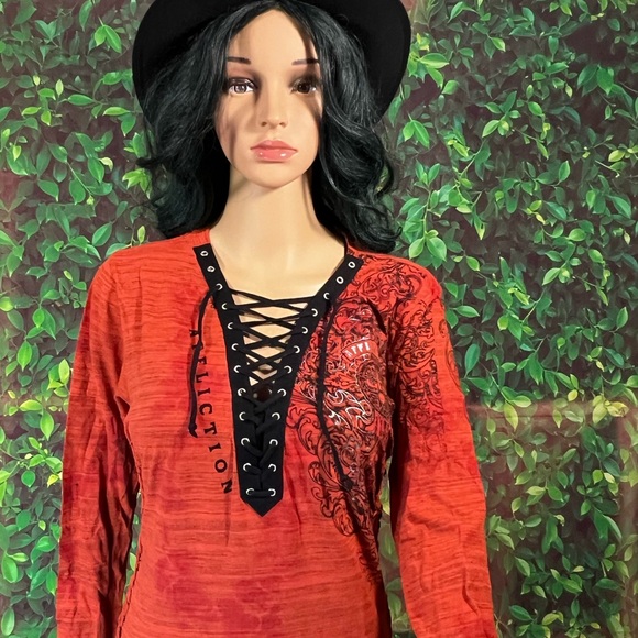 Affliction Women’s T-Shirt - Picture 15 of 16